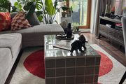 Turquoise Tiled Coffee Table (Project)