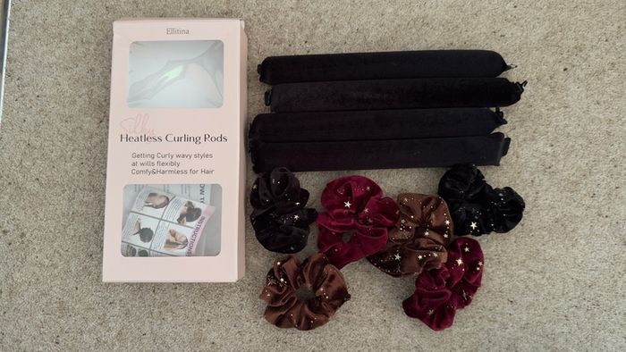 Free Heatless Curling Rods and Scrunchies