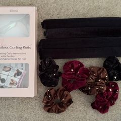 Free Heatless Curling Rods and Scrunchies