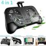 Remax Phone Cooling Pad,Portable Phone Radiator Fan with 2000mAh Li-ion Back Up Battery Muti-Functional Gaming Cooler Handle Grip Charger Stand Holder for 4-6 Inch Smartphone (Black Image 2