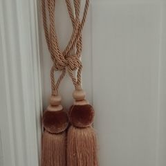 Curtain Tiebacks Gold