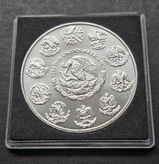 2008 Mexico Libertad 1 Oz .999 Silver Bu Coin