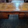 A Chippendale style mahogany Partners Desk Image 3