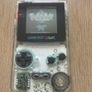 Nintendo Gameboy Color Clear CGB-001 + Flash Card 4GB Image 2