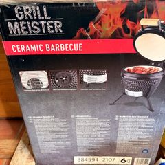 Ceramic BBQ Grill Master (Kamado Style)
