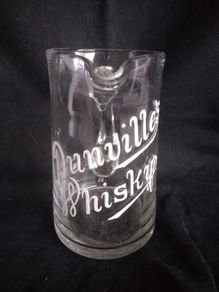 Dunvilles Belfast 1920's Whisky Jug Hand Blown