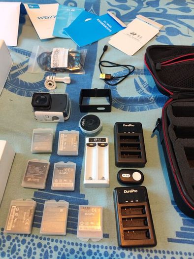 4k YI action camera and gimbals vloger kit
