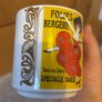 vintage ceramic mug from the Monopoli Brand featuring cabaret poster illustration Image 5