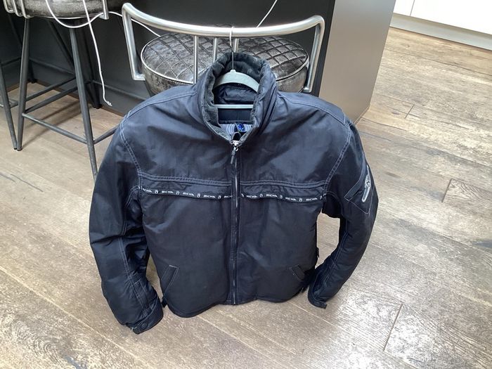 Motorbike clothing and helmet