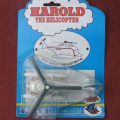 HAROLD THE HELICOPTER (Thomas the Tank Engine) - a mint & boxed ERTL diecast model of Harold the Helicopter (1990)