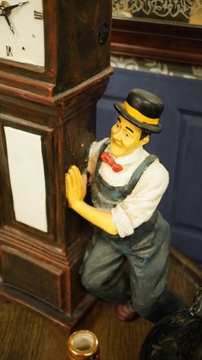 Laurel & Hardy Clock