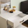 Dressing Table Isla 1 Drawer Mirror & Stool Bedroom Set Makeup Vanity Cosmetics Storage Desk Dresser Furniture White (FREE SHIPPING) Image 4