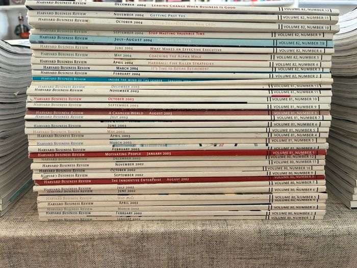 Harvard Business Review Magazine Collection.