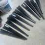 22 x Spur Steel-Lok Shelving Brackets 470mm Black Image 3