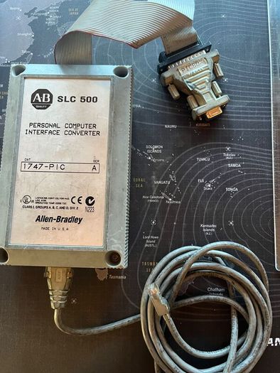 Allen Bradley 1747 Series PLC Cable for Use with SLC 500 Series, RS232