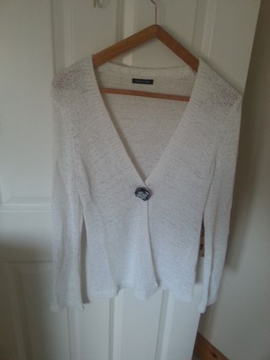 White Cardigan - Size 12