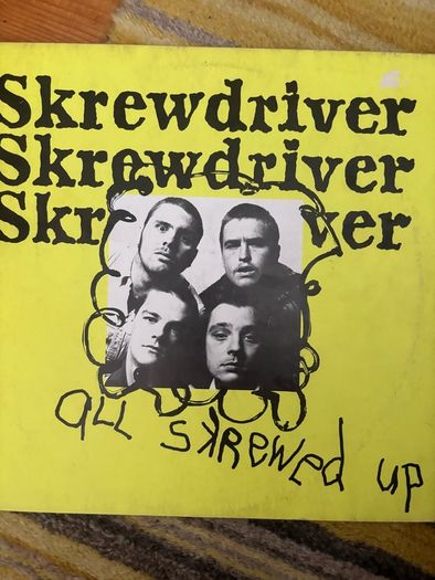 Skrewdriver vinyl lp. Rare