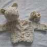 Handmade baby cardigan sets 0-3 months Image 9