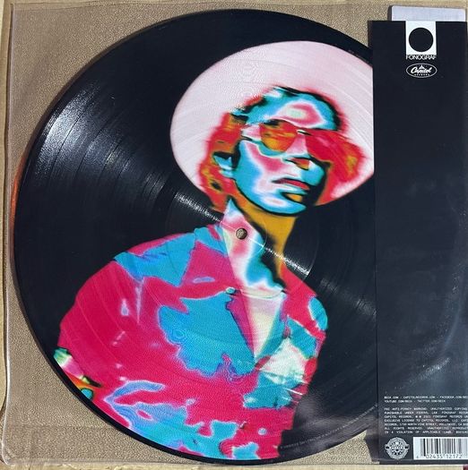 BECK Limited Edition picture disc with obi-strip Hyperspace 2020 vinyl record in mint condition