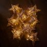 Christmas lights - gold glitter stars Image 8