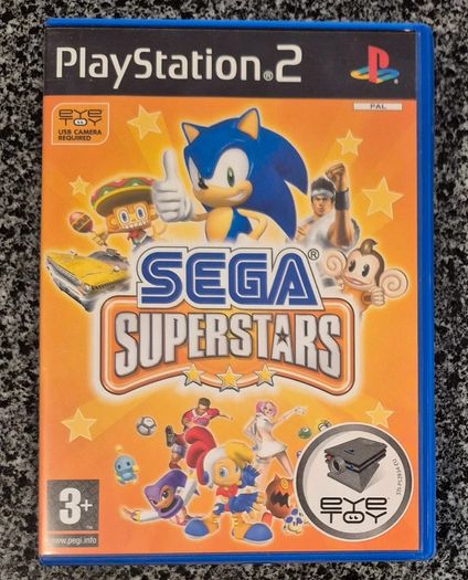 4 Original PS2 Games: Burnout, DRIV3R, L.A. Rush & Sega Superstars