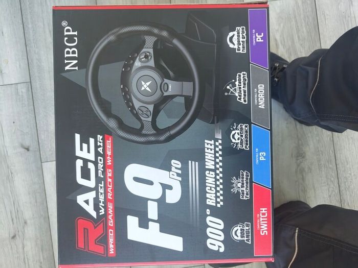 NBCP F-9 Pro Racing wheel