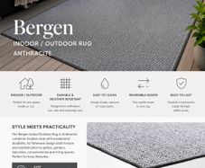 Indoor Outdoor Rug 140 x 200 cm