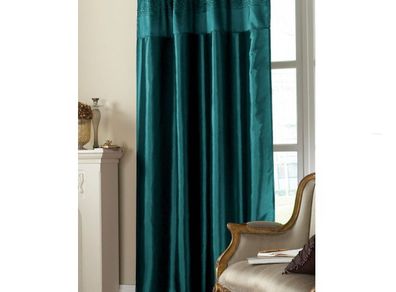 Beautiful Curtain with Sparkly Threads - new - lovely colour