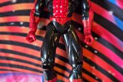 1997 Toybiz Spider-man 12" Red And Black Figure Retro Good Condition Marvel Vintage