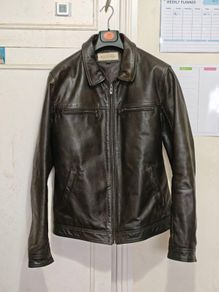 Leather jacket men