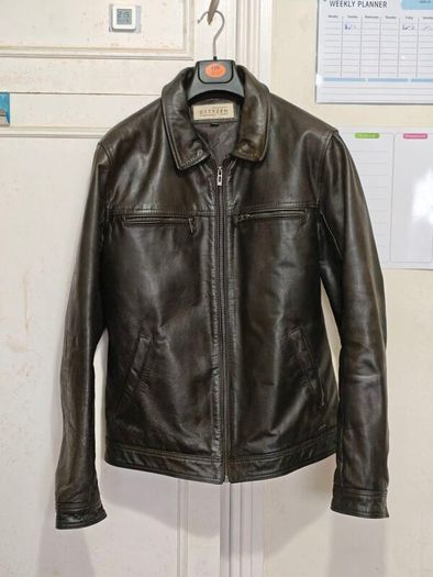 Leather jacket men
