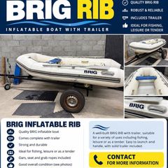 Brig Inflatable Rib With Trailer