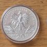 Poland 20 zlotych silver coin Image 6