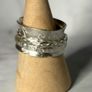 Handmade sterling silver anxiety spinner ring. Size k Image 3