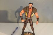 Kraven the Hunter action figure vintage retro toy from Spiderman vs. Sinister six (Marvel)
