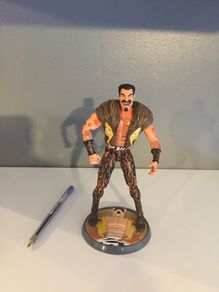 Kraven the Hunter action figure vintage retro toy from Spiderman vs. Sinister six (Marvel)