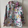 Hooded lined coat Image 4