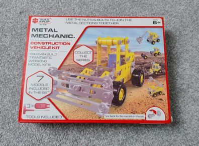 Metal Mechanic Construction Vehicle Set