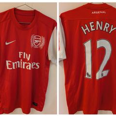 Arsenal Authentic 2011/12 home nike Henry 12 jersey shirt