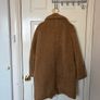 Teddy style fluffy coat Image 4