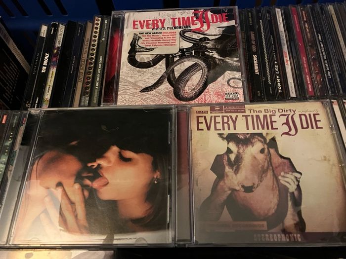 the  Every Time I Die  -  CD  Selection