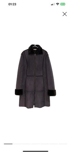 Shearling coat faux fur Max & Co