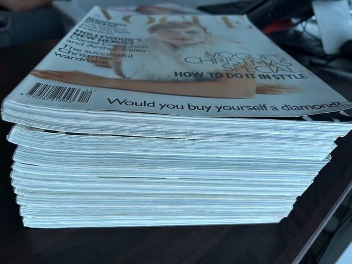 British Vogue Magazines 1996 Priced Individually