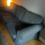 IKEA Ektorp 3 seater sofa (grey) Image 3