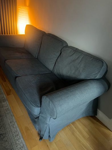 IKEA Ektorp 3 seater sofa (grey)