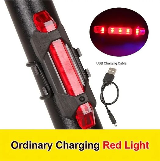 USB Rechargeable LED Bike Tail Light