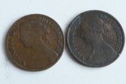 Victorian farthings
