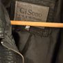 Ci Sono by Cavalini Oversized Faux Leather Bomber Jacket, Black, Size M Image 4