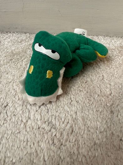 1998 Vintage McDonalds Happy Meal Soft Toys Hatching Eggs Crocodile Used Please see photos