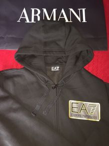 Armani jacket hoodie size  XXL